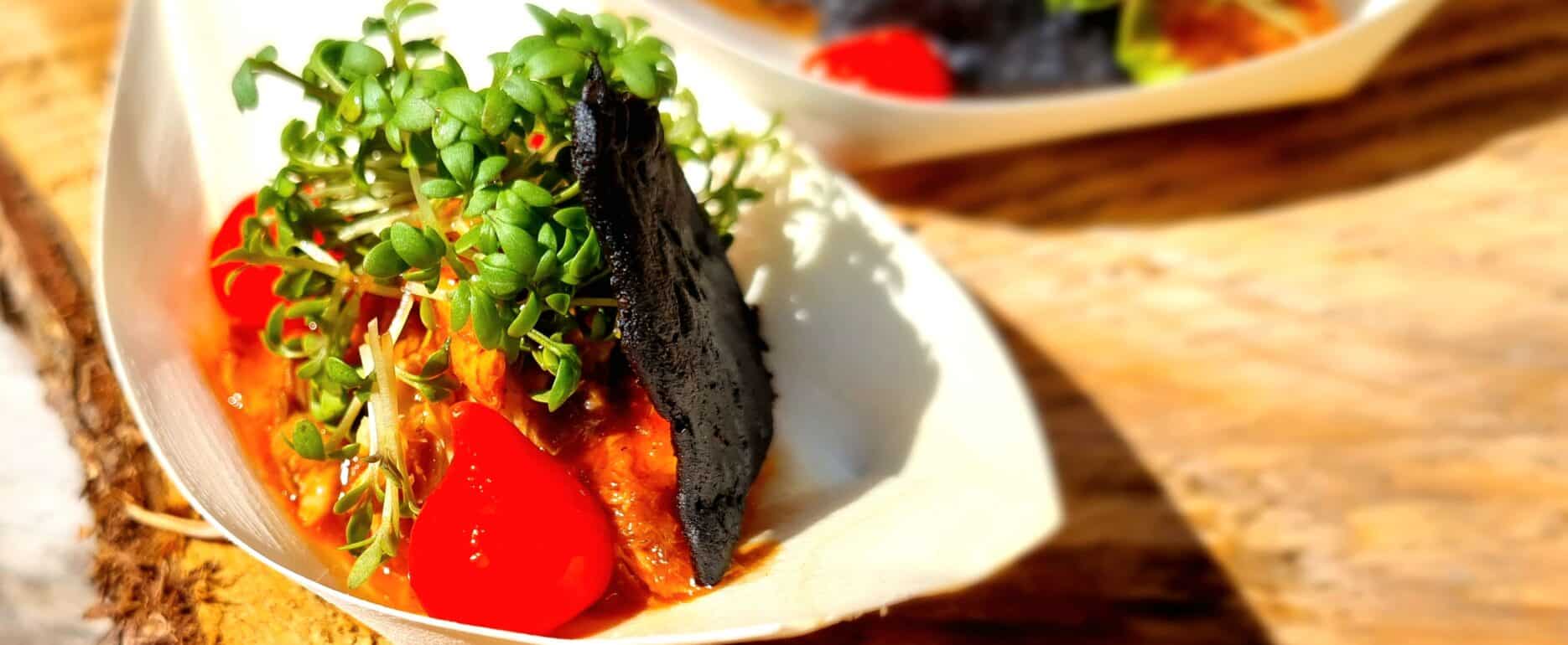 Makrel hot spicy rugbrød chili